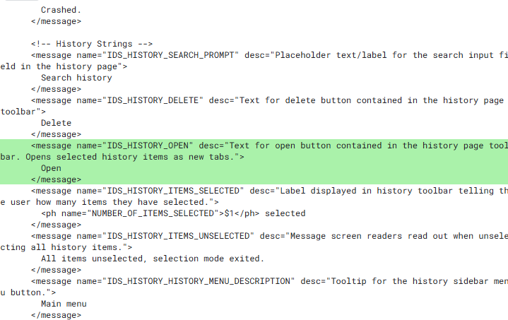Screenshot from blog post